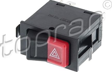 Topran 102 542 - Hazard Light Switch www.autospares.lv