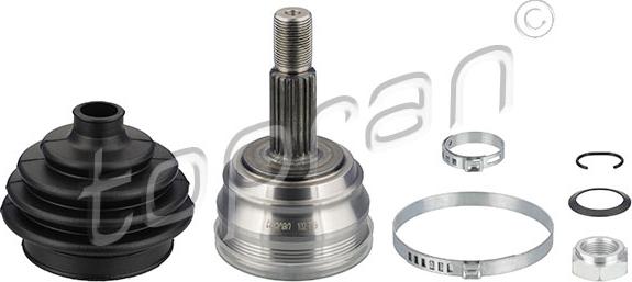 Topran 102 809 - Шарнирный комплект, ШРУС, приводной вал www.autospares.lv