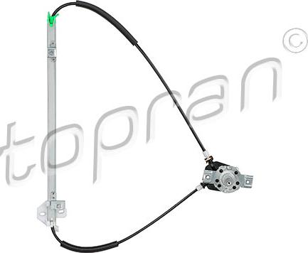 Topran 102 887 - Stikla pacelšanas mehānisms www.autospares.lv