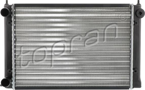 Topran 102 726 - Radiators, Motora dzesēšanas sistēma www.autospares.lv