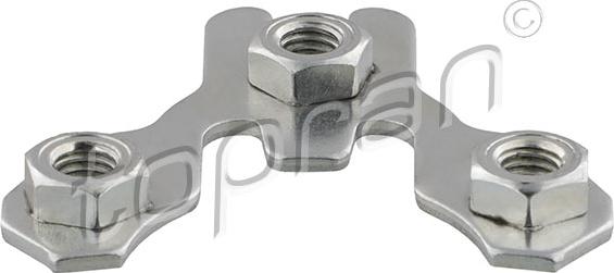 Topran 102 773 - Securing Plate, ball joint www.autospares.lv