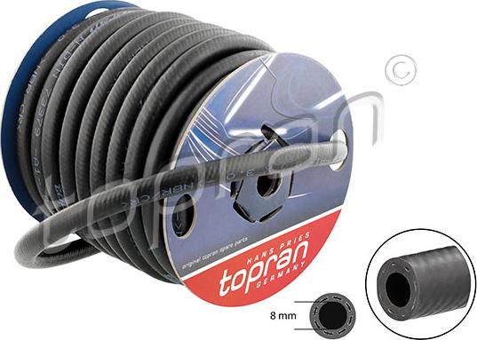 Topran 107 141 - Degvielas šļūtene www.autospares.lv