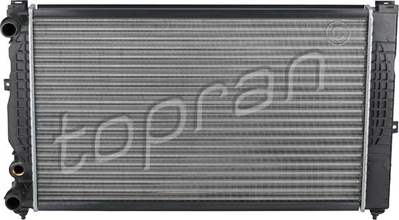 Topran 107 151 - Radiators, Motora dzesēšanas sistēma www.autospares.lv