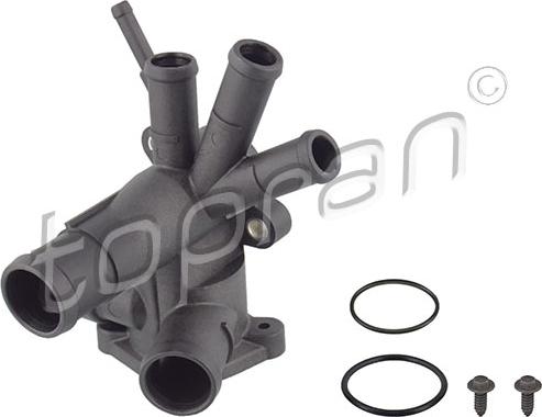 Topran 107 330 - Coolant thermostat / housing www.autospares.lv