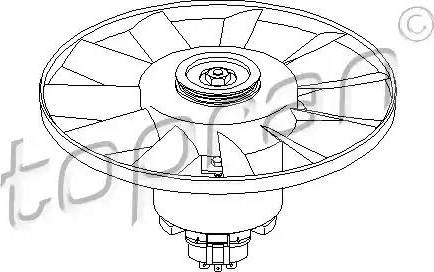 Topran 107715 - Ventilators, Motora dzesēšanas sistēma www.autospares.lv