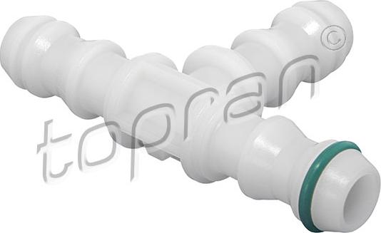 Topran 119 115 - Connector, washer-fluid pipe www.autospares.lv