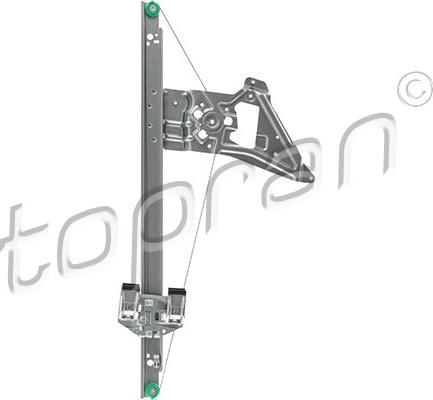 Topran 114 670 - Stikla pacelšanas mehānisms www.autospares.lv