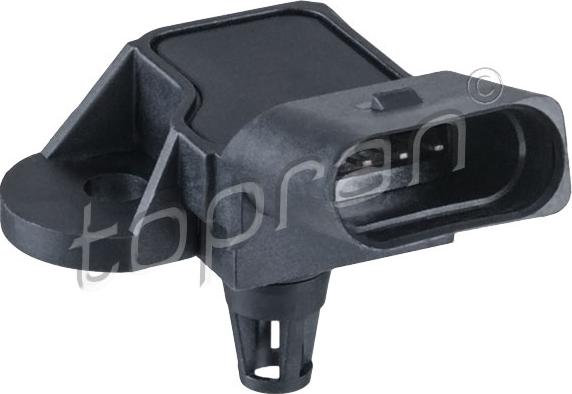 Topran 114 223 - Sensor, intake manifold pressure www.autospares.lv