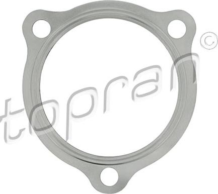 Topran 115 947 - Gasket, exhaust pipe www.autospares.lv