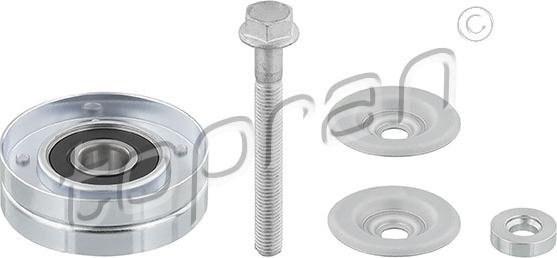 Topran 115 461 - Pulley, v-ribbed belt www.autospares.lv