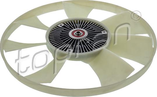 Topran 115 096 - Sajūgs, Radiatora ventilators www.autospares.lv