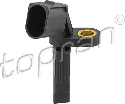 Topran 115 249 - Sensor, wheel speed www.autospares.lv