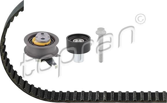 Topran 116 966 - Комплект зубчатого ремня ГРМ www.autospares.lv