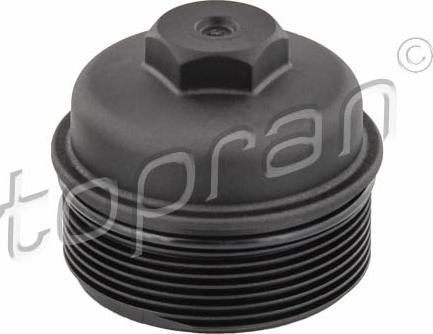 Topran 116 048 - Cap, oil filter housing www.autospares.lv