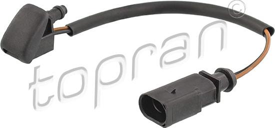 Topran 116 222 - Washer Fluid Jet, windscreen www.autospares.lv