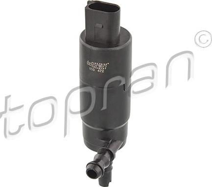 Topran 110 472 - Water Pump, headlight cleaning www.autospares.lv