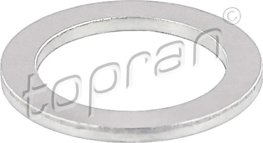 Topran 110 600 - Seal Ring, oil drain plug www.autospares.lv