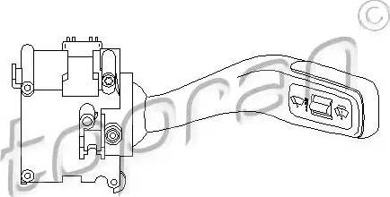 Topran 110 117 - Wiper Switch www.autospares.lv