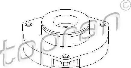 Topran 109 694 - Amortizatora statnes balsts www.autospares.lv