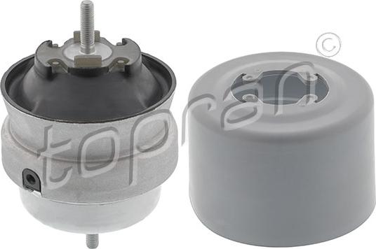 Topran 110 386 - Подушка, опора, подвеска двигателя www.autospares.lv