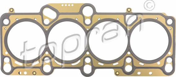 Topran 111 944 - Gasket, cylinder head www.autospares.lv