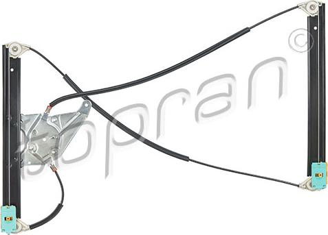 Topran 111 697 - Stikla pacelšanas mehānisms www.autospares.lv