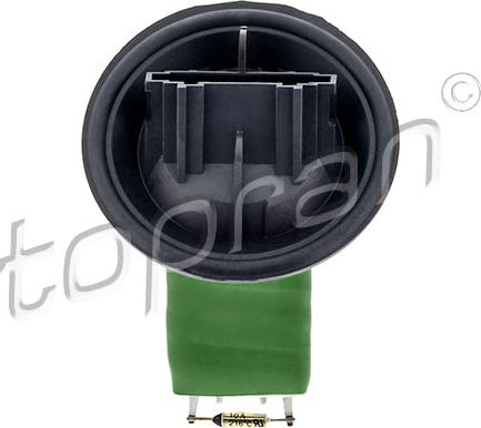 Topran 111 024 - Rezistors, Salona ventilators www.autospares.lv