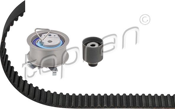 Topran 111 198 - Timing Belt Set www.autospares.lv