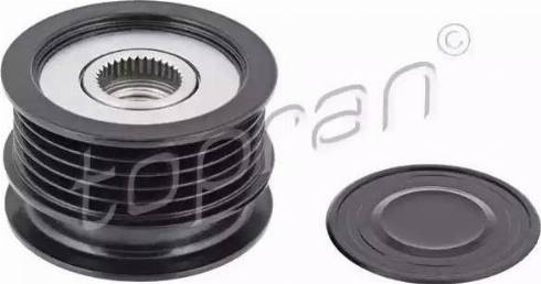 Topran 111 880 - Pulley, alternator, freewheel clutch www.autospares.lv