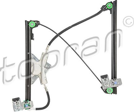 Topran 111 255 - Window Regulator www.autospares.lv