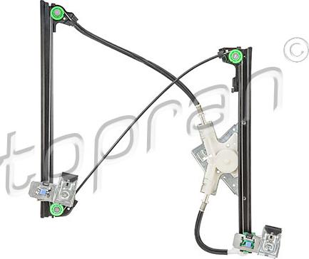 Topran 111 256 - Window Regulator www.autospares.lv