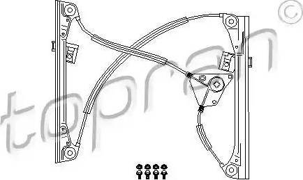 Topran 111 261 - Stikla pacelšanas mehānisms www.autospares.lv