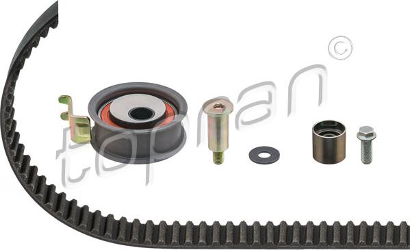 Topran 111 204 - Комплект зубчатого ремня ГРМ www.autospares.lv