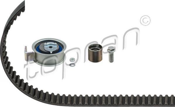 Topran 111 205 - Timing Belt Set www.autospares.lv