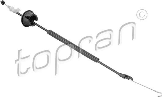 Topran 118 408 - Cable, door release www.autospares.lv