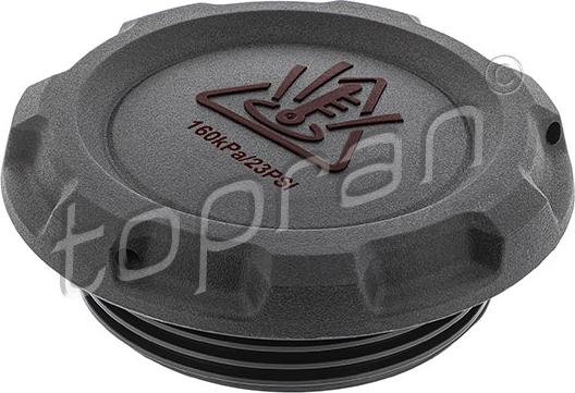 Topran 118 075 - Sealing Cap, coolant tank www.autospares.lv