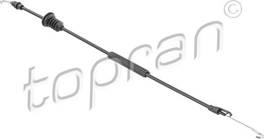 Topran 118 368 - Trose, Durvju slēdzene www.autospares.lv