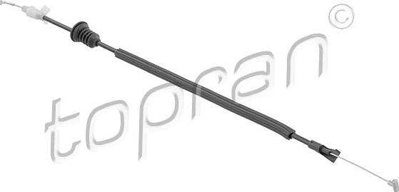 Topran 118 381 - Trose, Durvju slēdzene www.autospares.lv