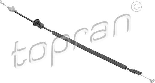 Topran 118 382 - Trose, Durvju slēdzene www.autospares.lv