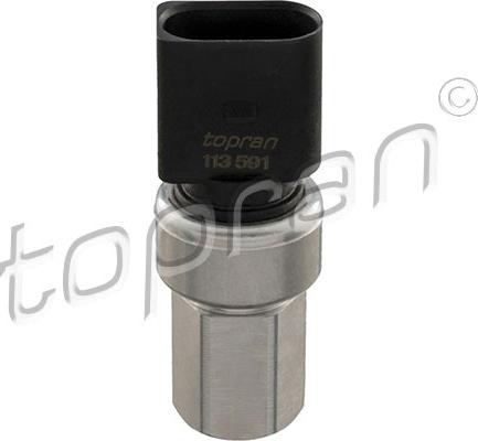 Topran 113 591 - Pressure Switch, air conditioning www.autospares.lv