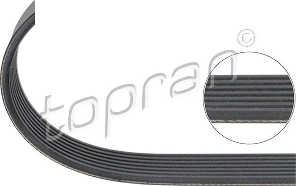 Topran 401 951 - Ķīļrievu siksna www.autospares.lv