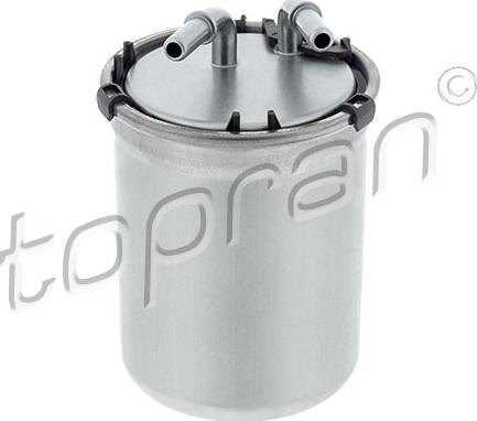 Topran 113 875 - Degvielas filtrs www.autospares.lv