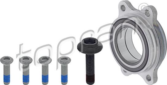 Topran 113 238 - Wheel hub, bearing Kit www.autospares.lv