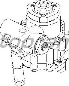 Topran 112 446 755 - Hydraulic Pump, steering system www.autospares.lv