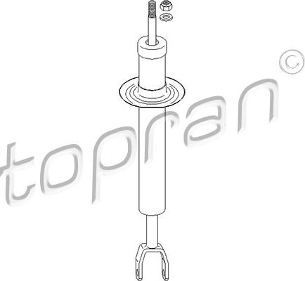 Topran 112 038 - Amortizators autospares.lv