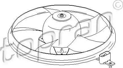 Topran 112 320 - Ventilators, Motora dzesēšanas sistēma www.autospares.lv