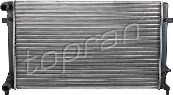 Topran 112 327 - Radiators, Motora dzesēšanas sistēma www.autospares.lv