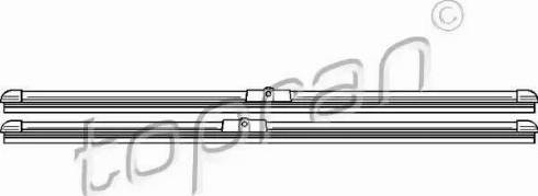 Topran 112 371 - Wiper Blade www.autospares.lv