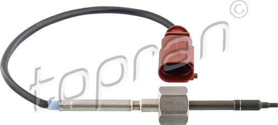 Topran 117 552 - Датчик, температура выхлопных газов www.autospares.lv