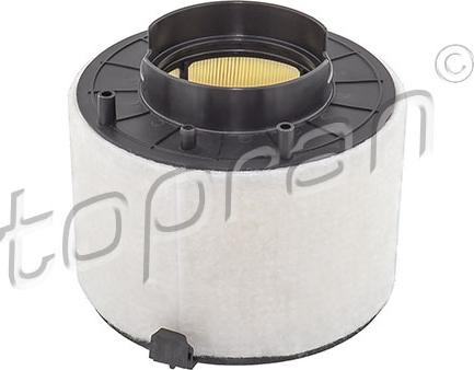 Topran 117 144 - Air Filter, engine www.autospares.lv